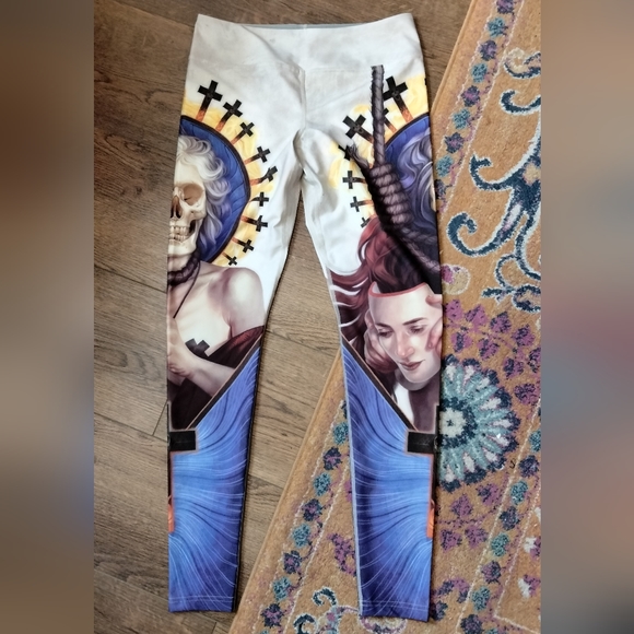 Eagle Rock Werkshop x Hexen super rare Memento Mori Collab XL leggings